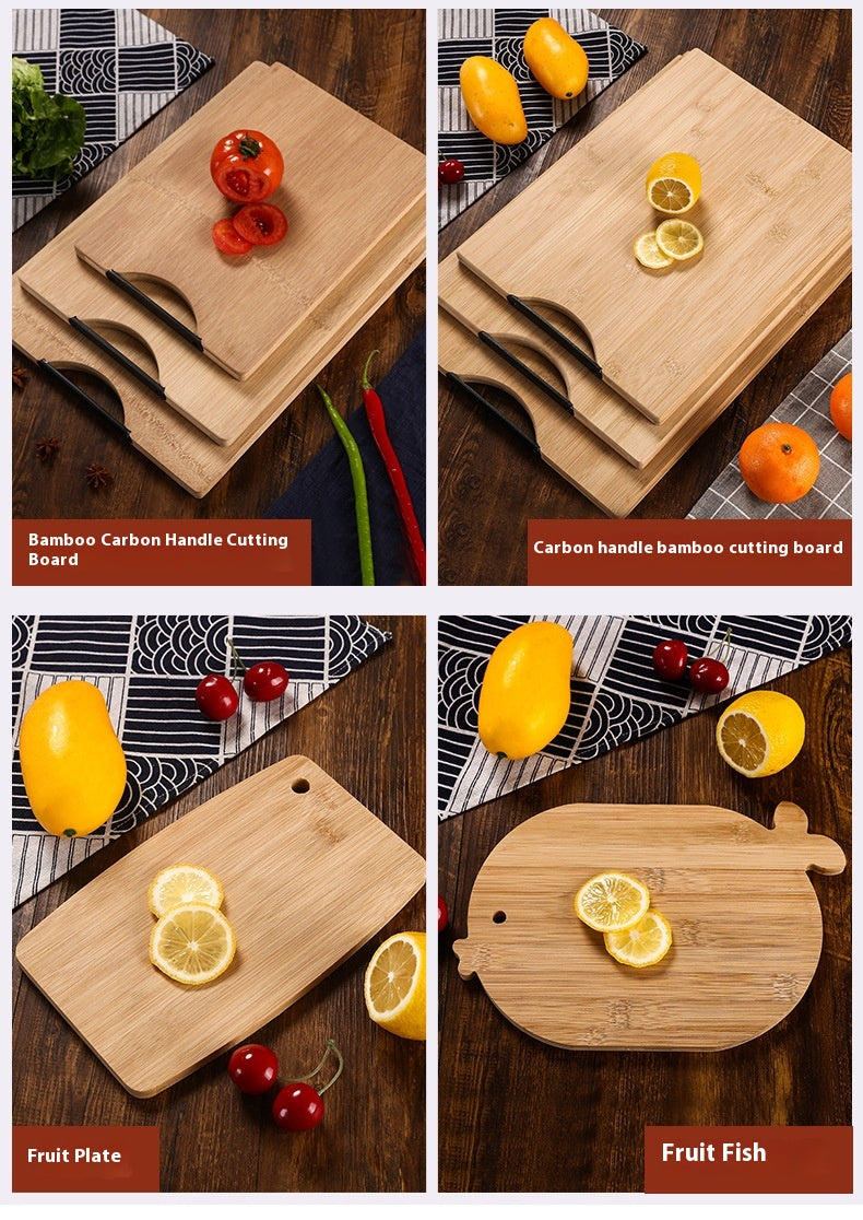 Whole Bamboo Household Cutting Board