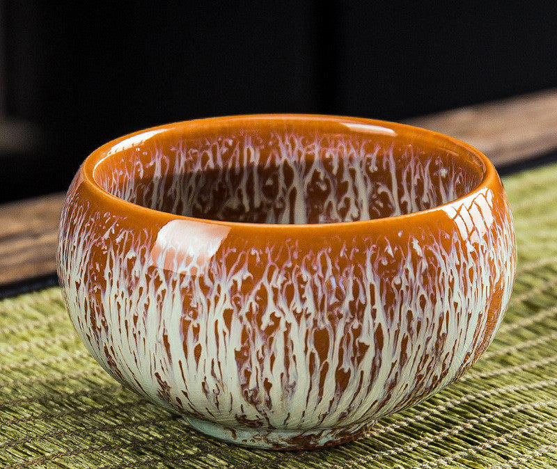 Jianzhan Ceramic Zen Tea Cup Kiln Change Master Cup