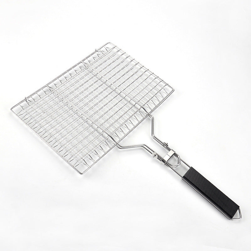 Stainless Steel Foldable BBQ Mesh Basket