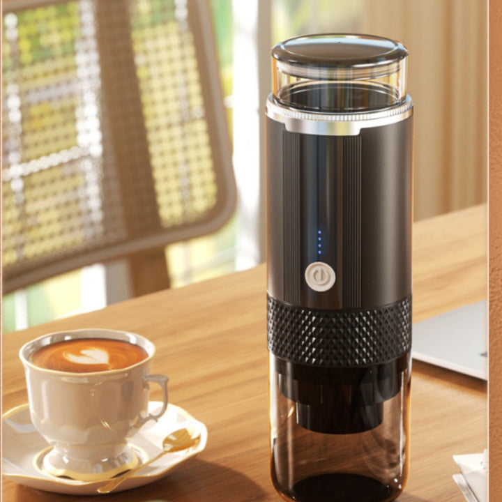 Portable Rechargeable Capsule Coffee Machine Travel Brewer