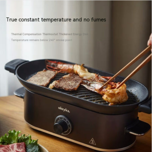Olayks Mini Meat Roasting Pan Household Bakeware
