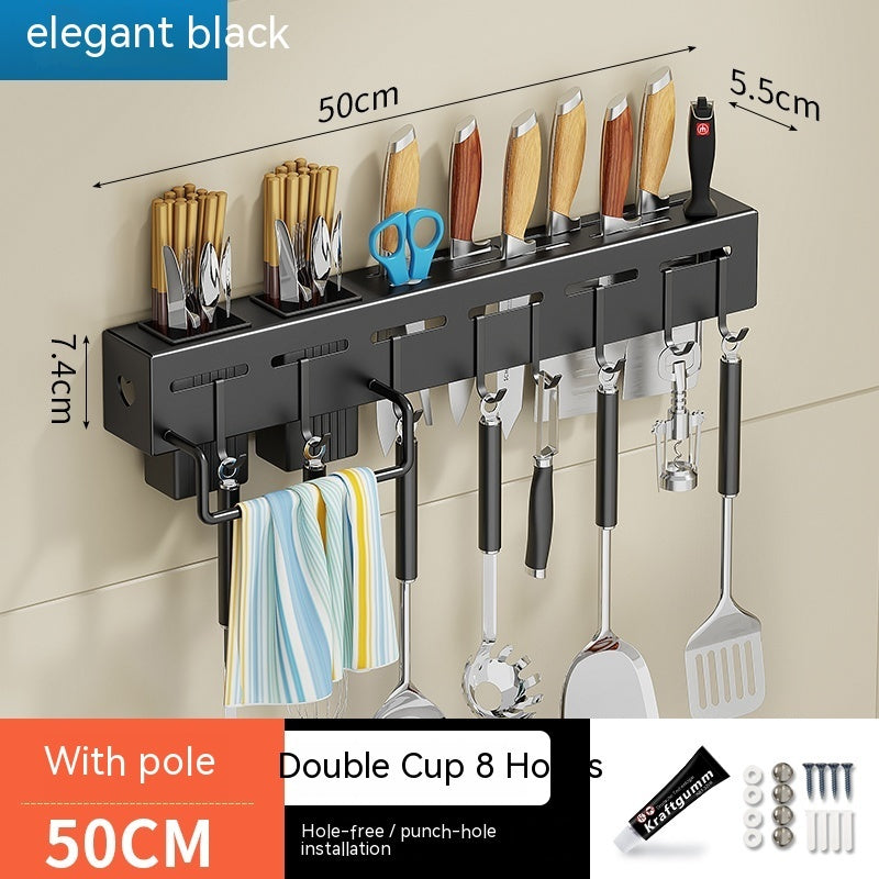 Kitchen Hook Wall Mounted Storage Rack