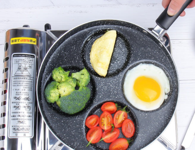 Non-Stick 4-Cup Egg & Pancake Frying Pan