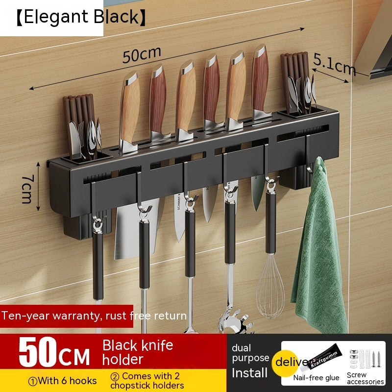 Kitchen Hook Wall Mounted Storage Rack