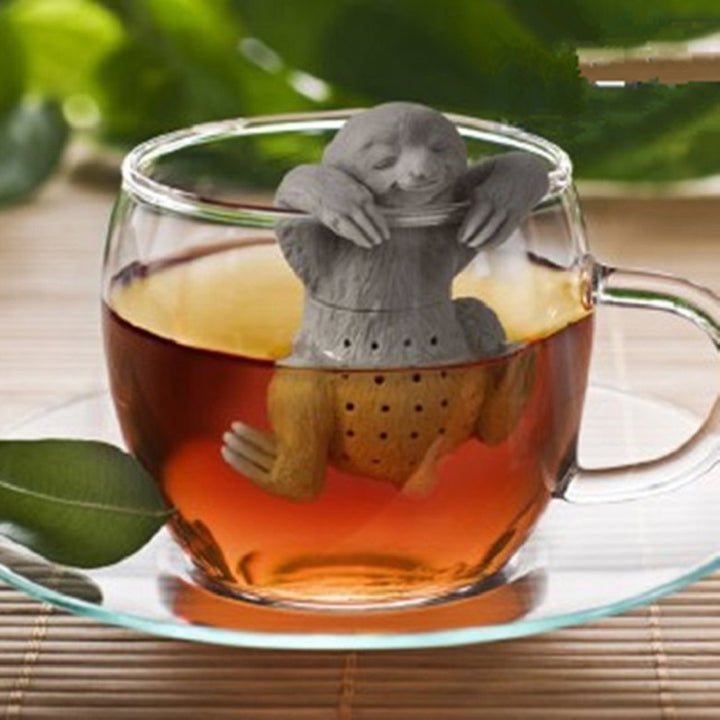 Cute Sloth Tea Infuser Silicone Tea Strainer