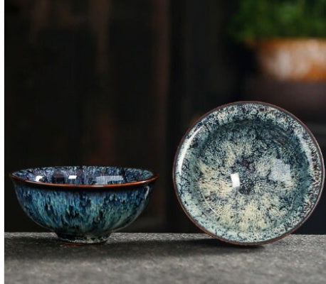 Jianzhan Ceramic Zen Tea Cup Kiln Change Master Cup