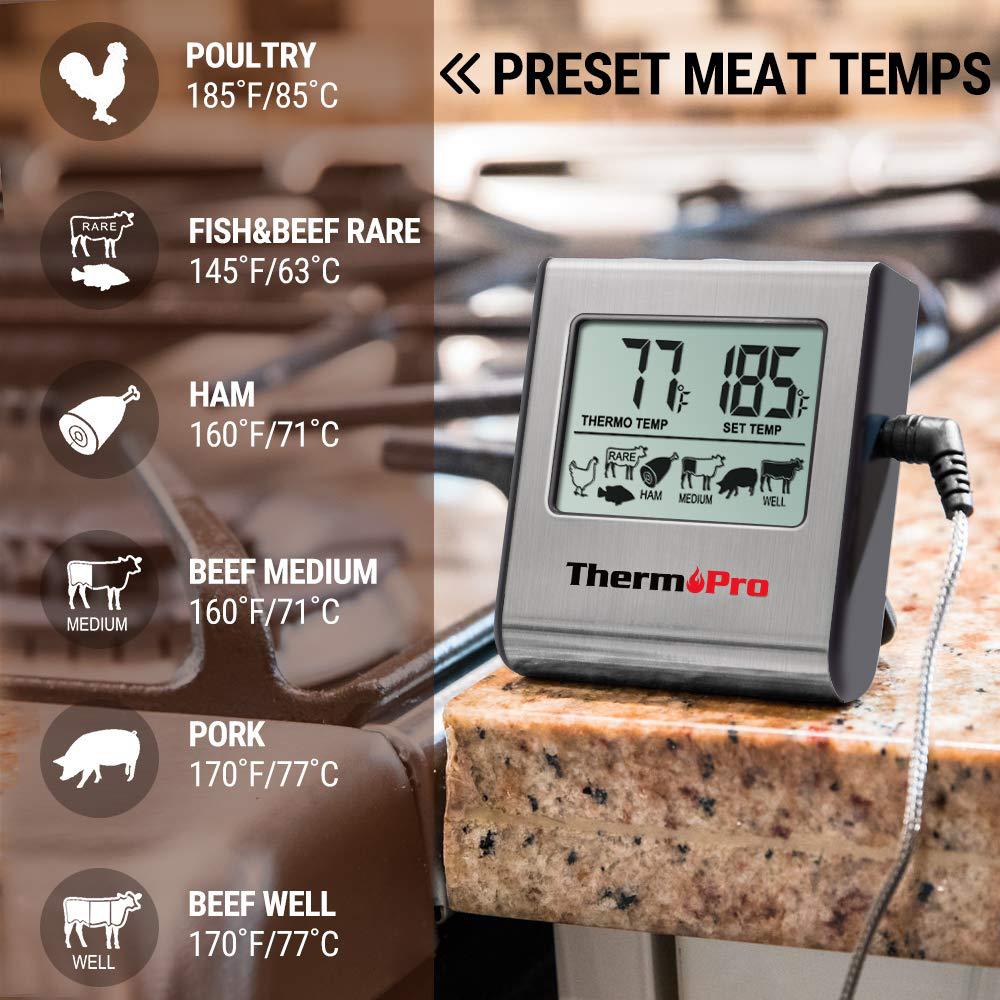 Barbecue Meat Thermometer For Accurate Cooking Temperature Monitoring