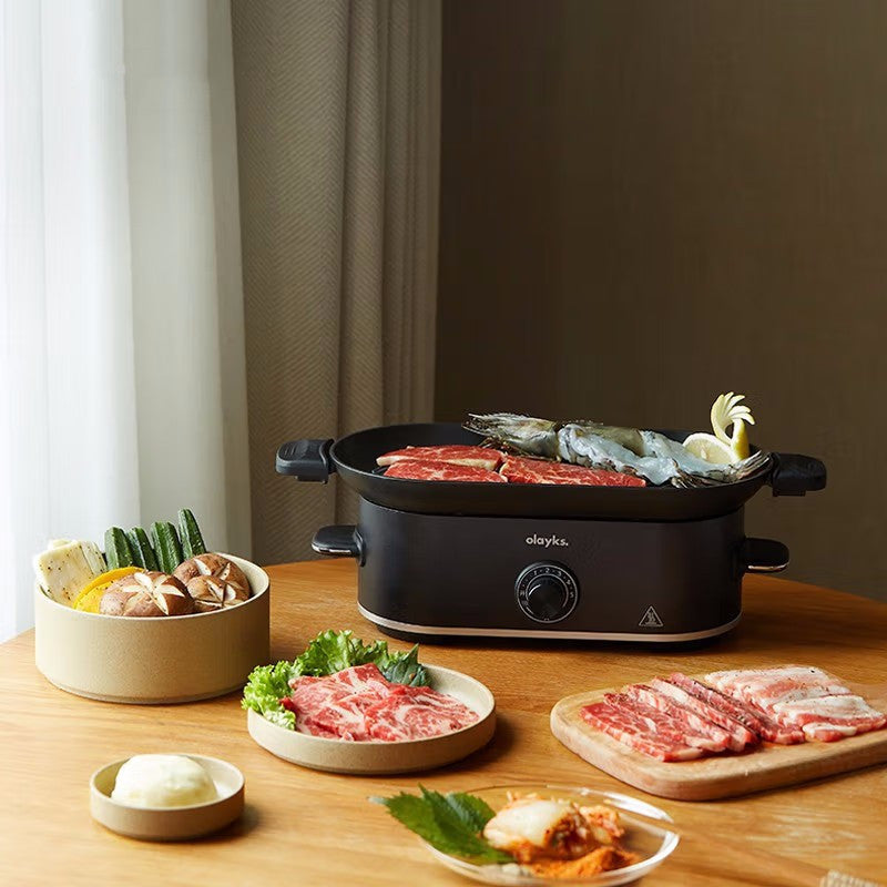 Olayks Mini Meat Roasting Pan Household Bakeware