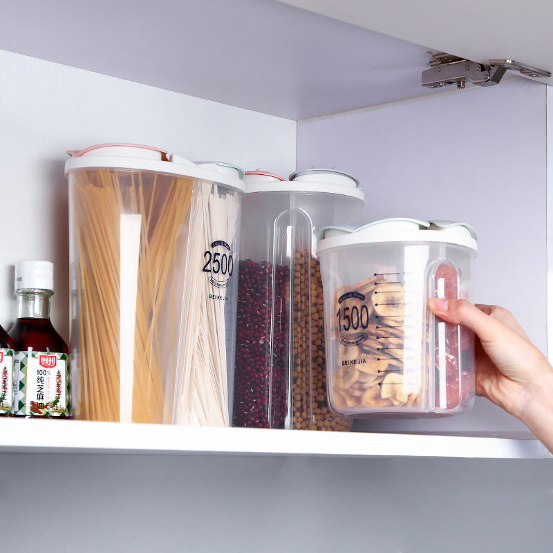Healthy Containers Cereal Transparent Food Storage Tank