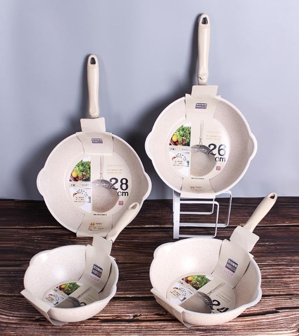 Small Deep Non-Stick Home Wok Pan