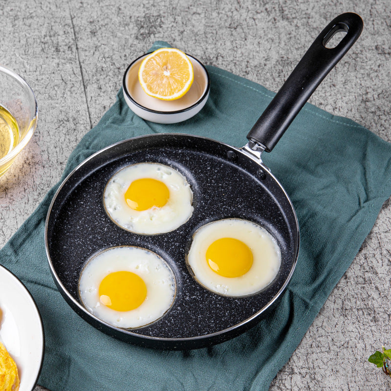 Non-Stick Love-Shaped Omelette Pan 4-Hole