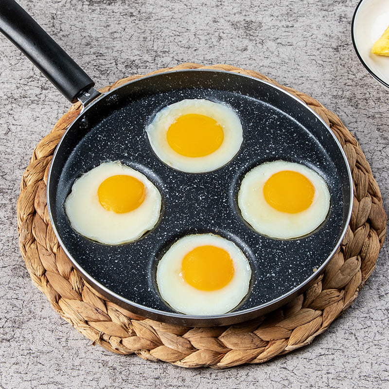 Non-Stick Love-Shaped Omelette Pan 4-Hole