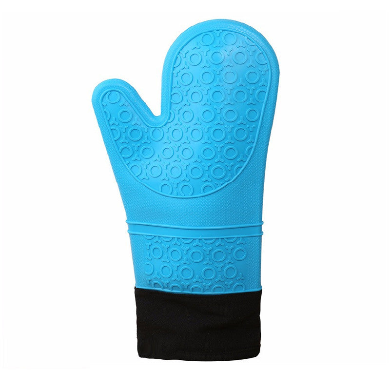 Silicone Heat Resistant Oven Gloves For Safe Baking And Cooking