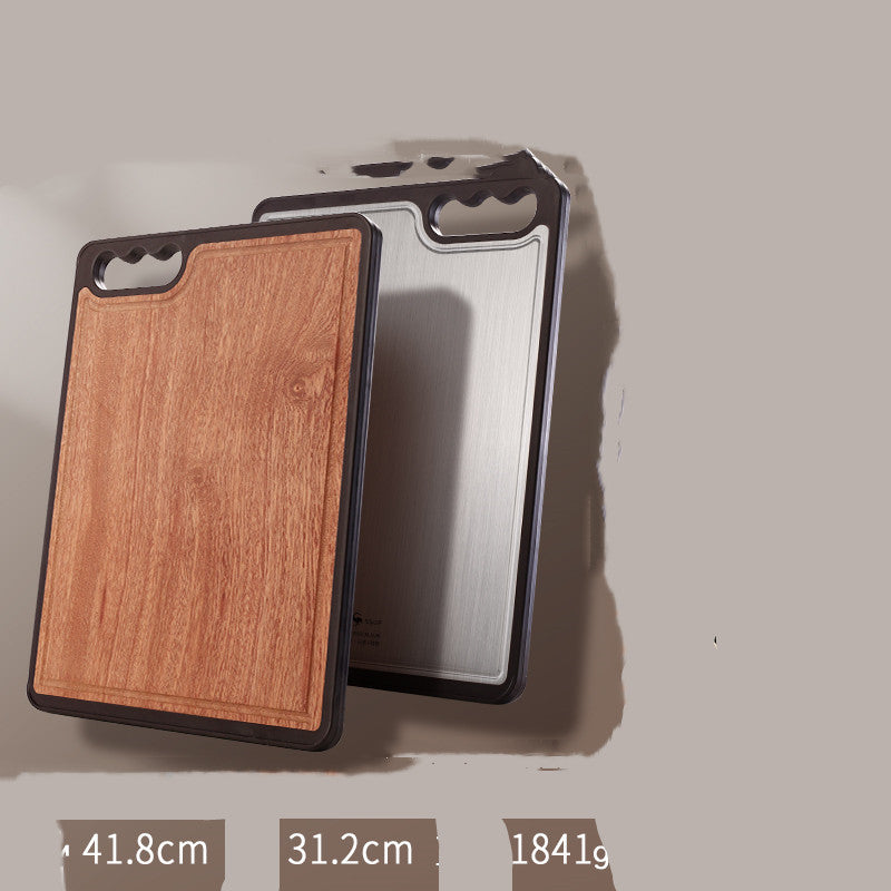German Ebony Wood Double-Sided Cutting Board