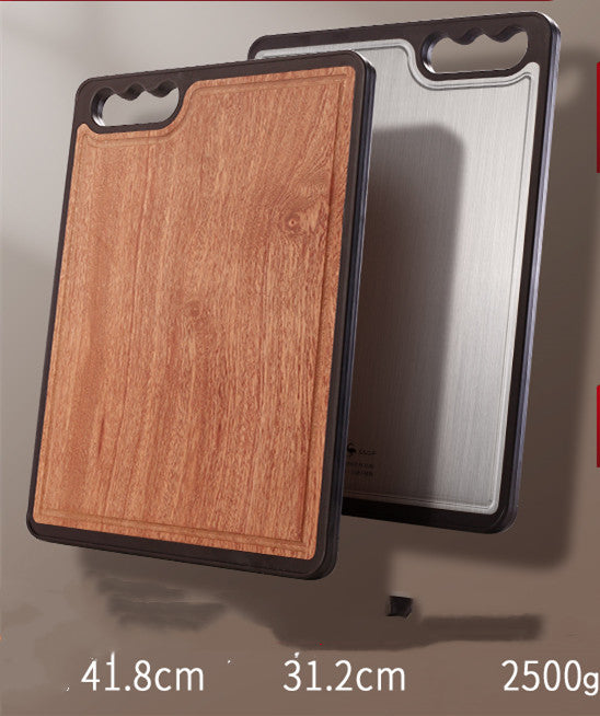 German Ebony Wood Double-Sided Cutting Board