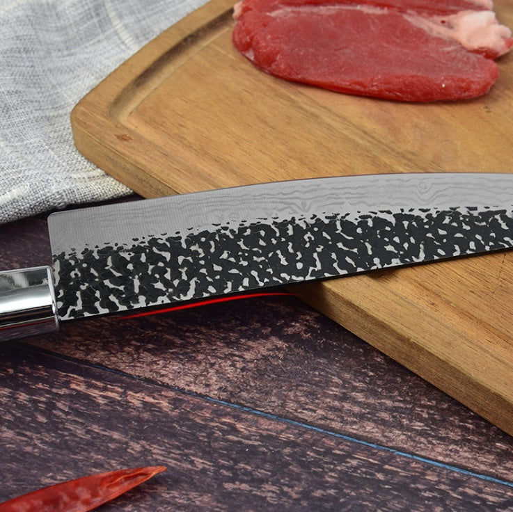 Stainless Steel Chef’s Knife with Marbled Handle