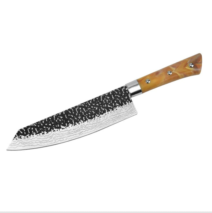 Stainless Steel Chef’s Knife with Marbled Handle