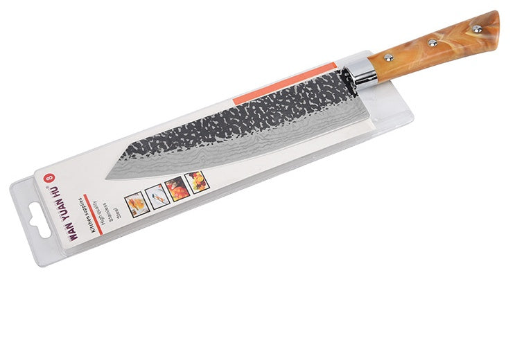 Stainless Steel Chef’s Knife with Marbled Handle