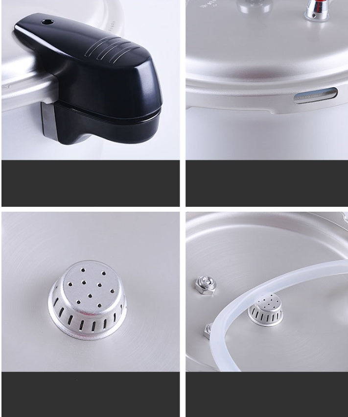 Double-Lid Safety Pressure Cooker Explosion-Proof