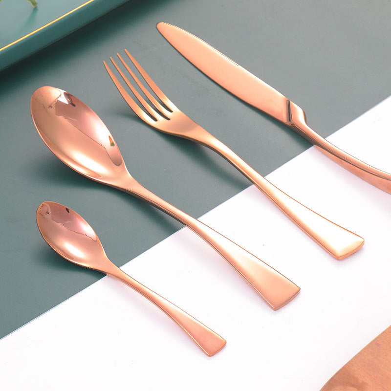 Stainless Steel Creative Western Cutlery Set