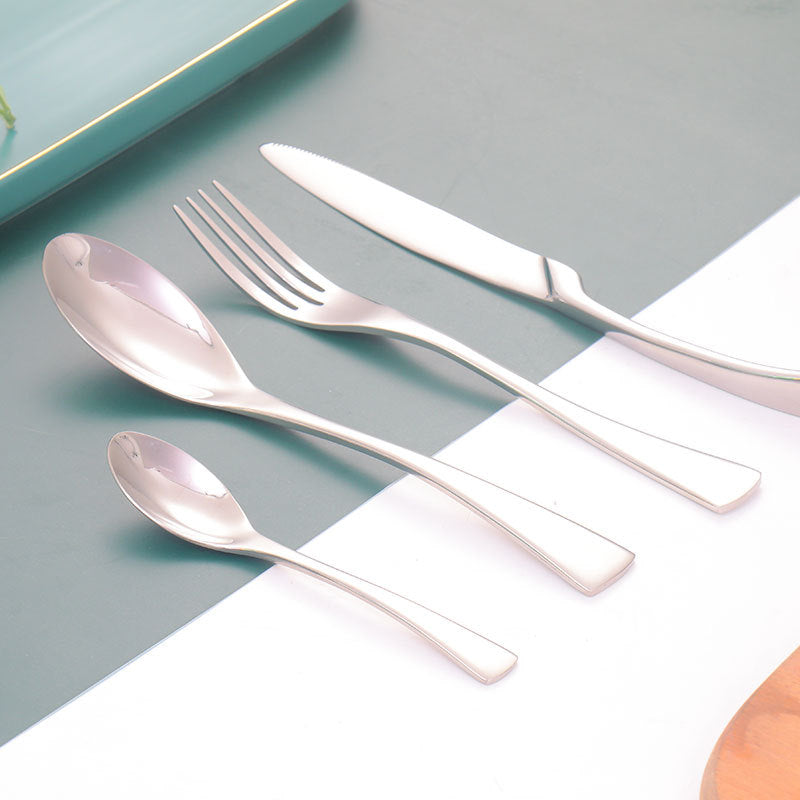 Stainless Steel Creative Western Cutlery Set