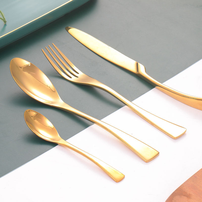 Stainless Steel Creative Western Cutlery Set