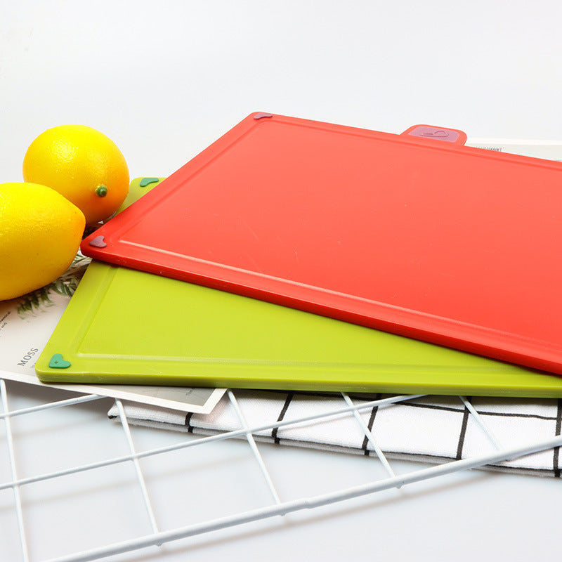4-Piece Thickened Plastic Cutting Board Set