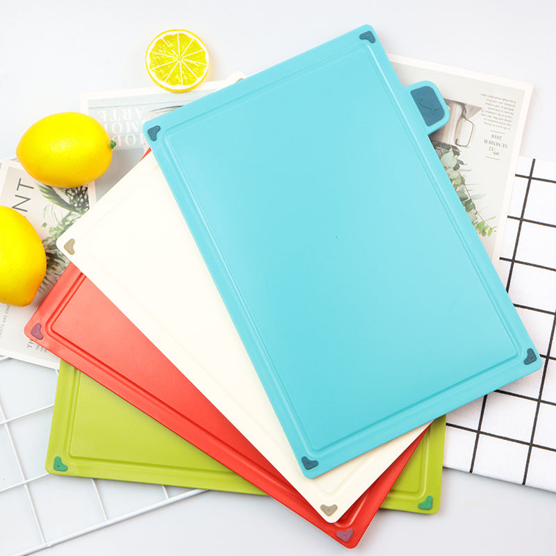 4-Piece Thickened Plastic Cutting Board Set