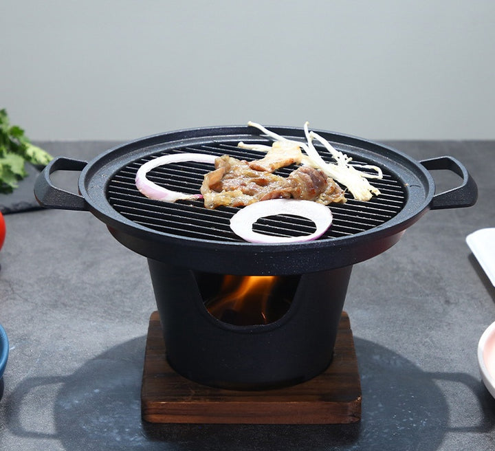 Japanese-Style Mini Barbecue Grill for One