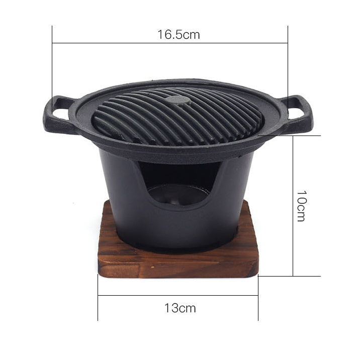 Japanese-Style Mini Barbecue Grill for One