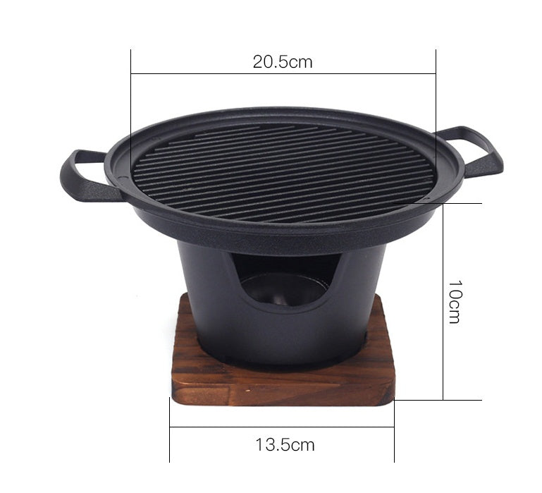 Japanese-Style Mini Barbecue Grill for One