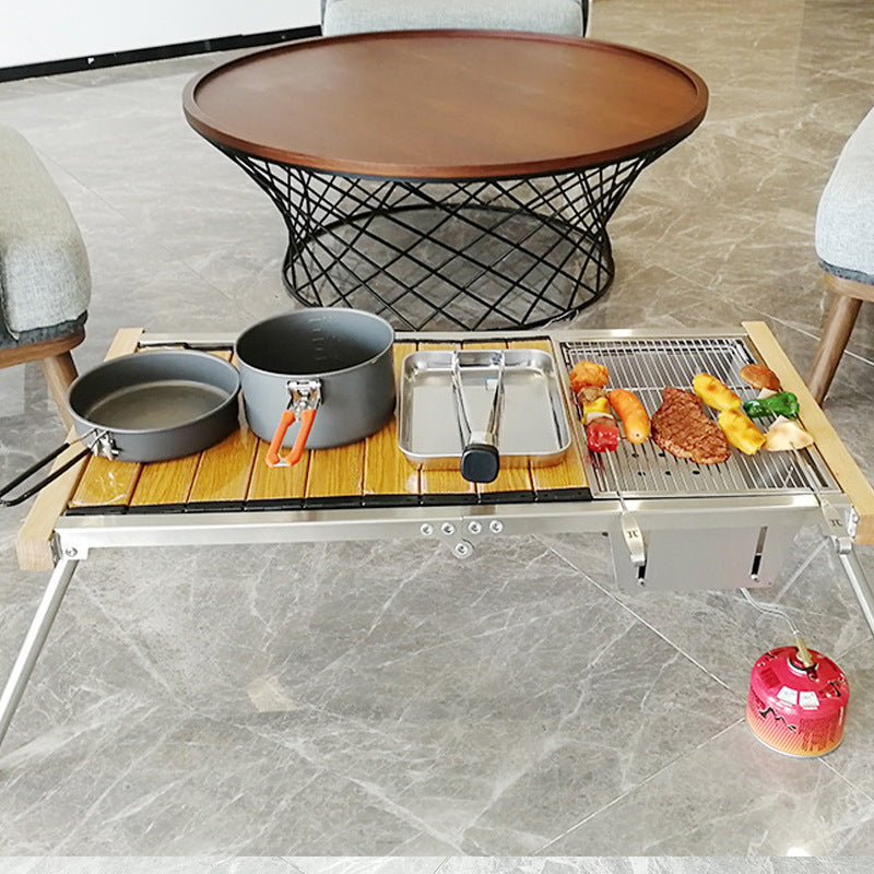 Small Foldable Outdoor BBQ Grill