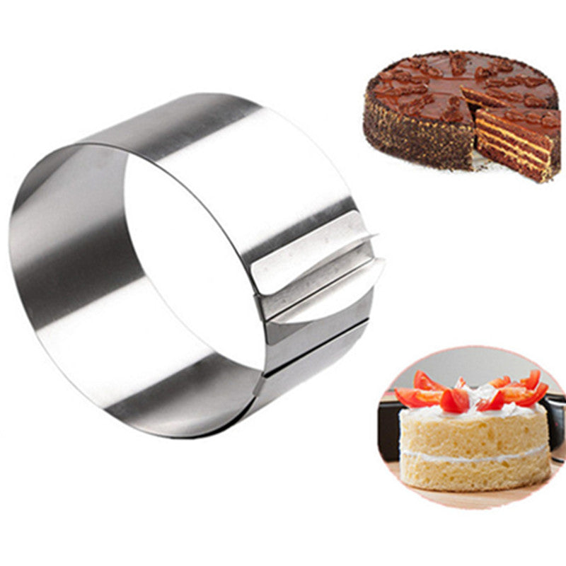 Adjustable Stainless Steel Cake Baking Mold Ring
