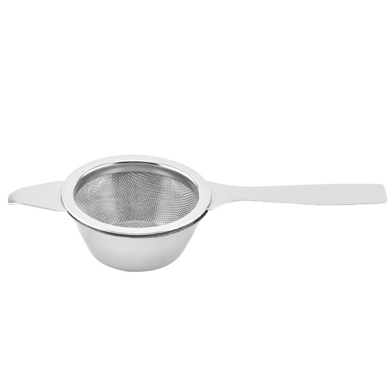 304 Stainless Steel Tea Strainer Set Two Piece Kitchen Tool