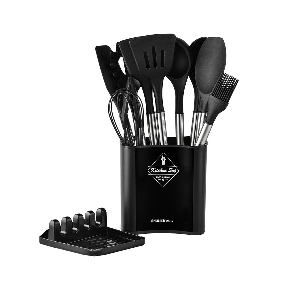 Heat-Resistant Non-Stick Pot Spoon & Spatula Set