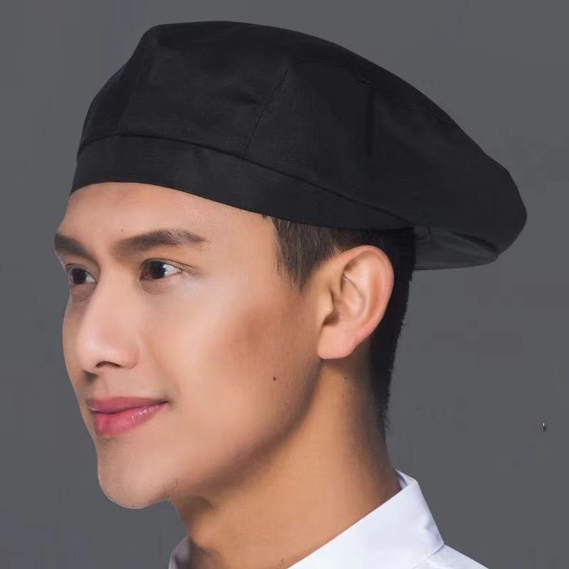 Chef Hat Male Baseball Cap Waiter Beret