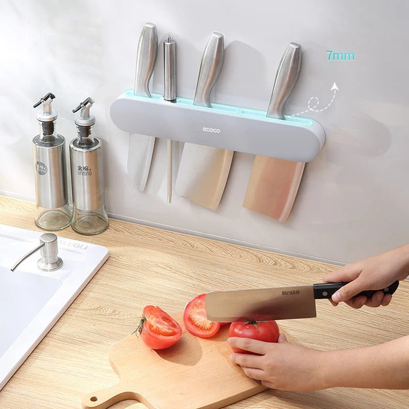 Wall-mounted Kitchen Supplies Integrated Storage Rack