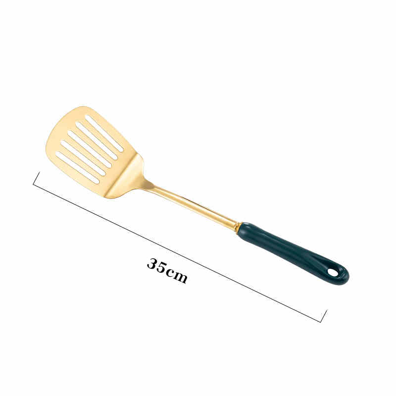 Nordic Stainless Steel Kitchen Spatula with Ceramic Handle