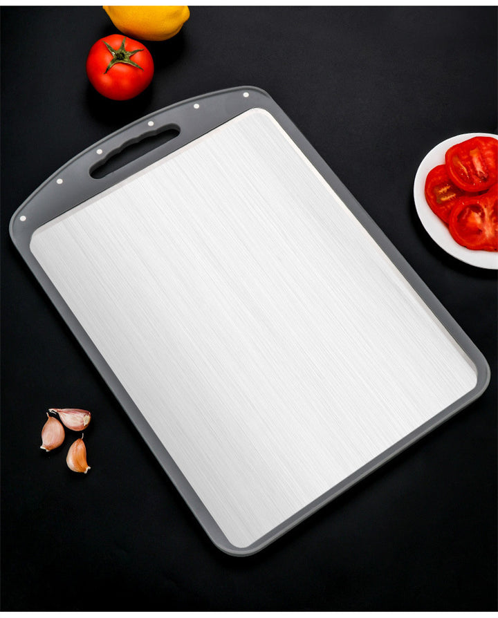 304 Stainless Steel Double-Sided Chopping Board