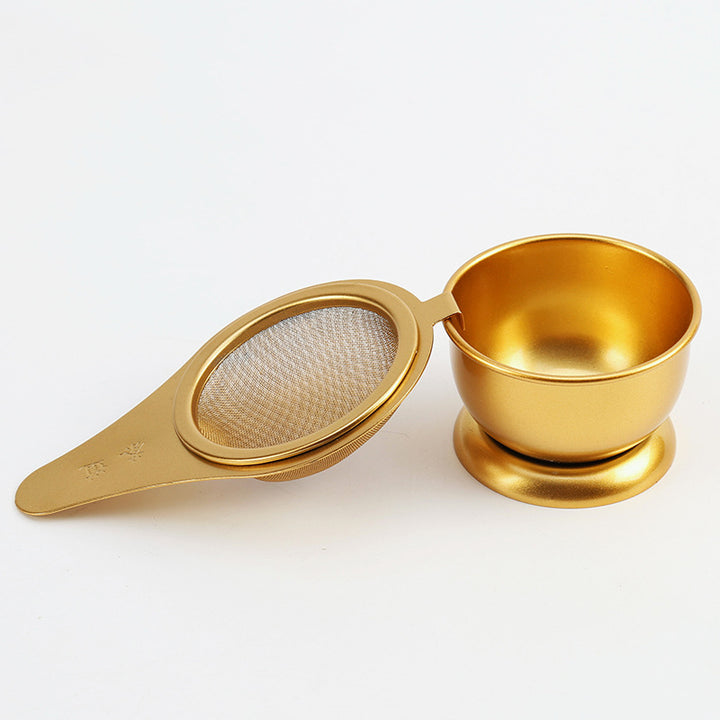 Stainless Steel Tea Strainer Bracket Kung Fu Tea Utensils