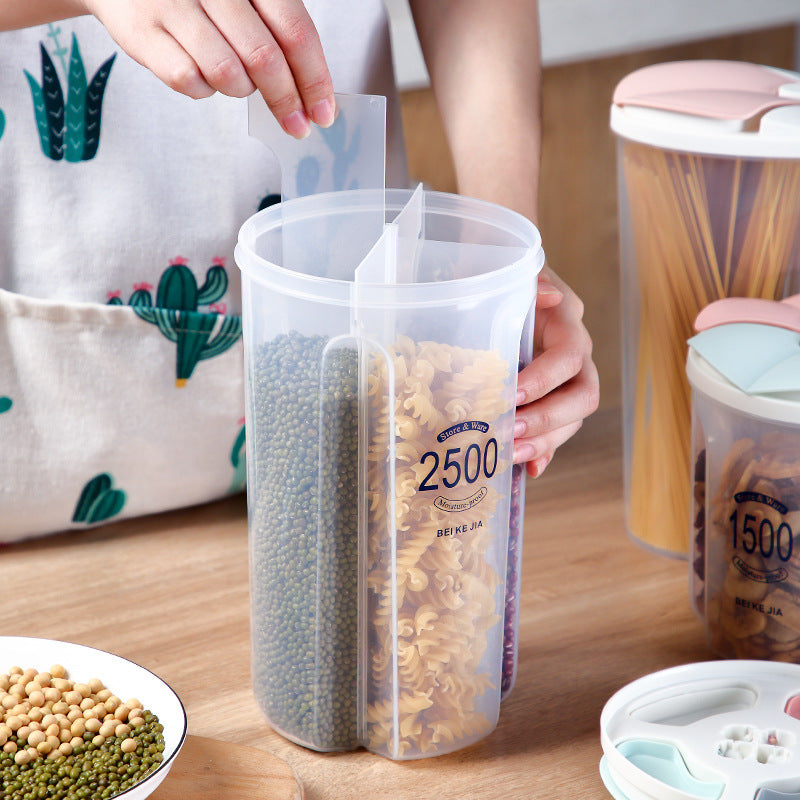 Healthy Containers Cereal Transparent Food Storage Tank