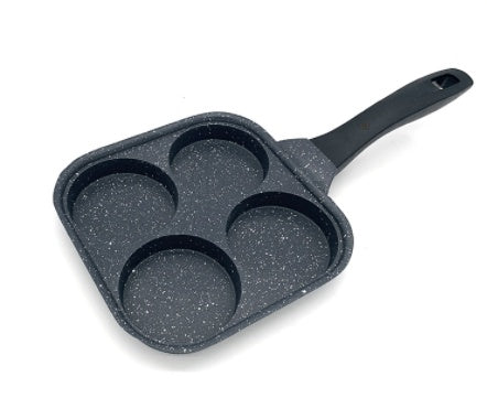 Four-Hole Non-Stick Fried Egg & Burger Pan