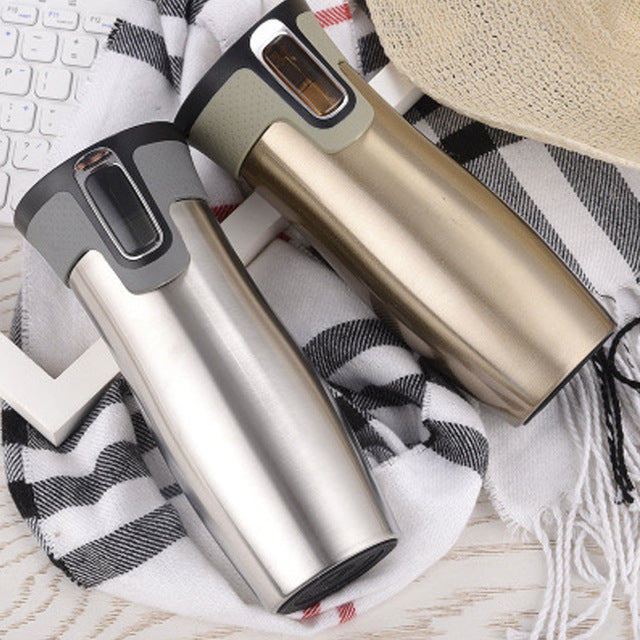 Vacuum Insulated Stainless Steel Travel Mug