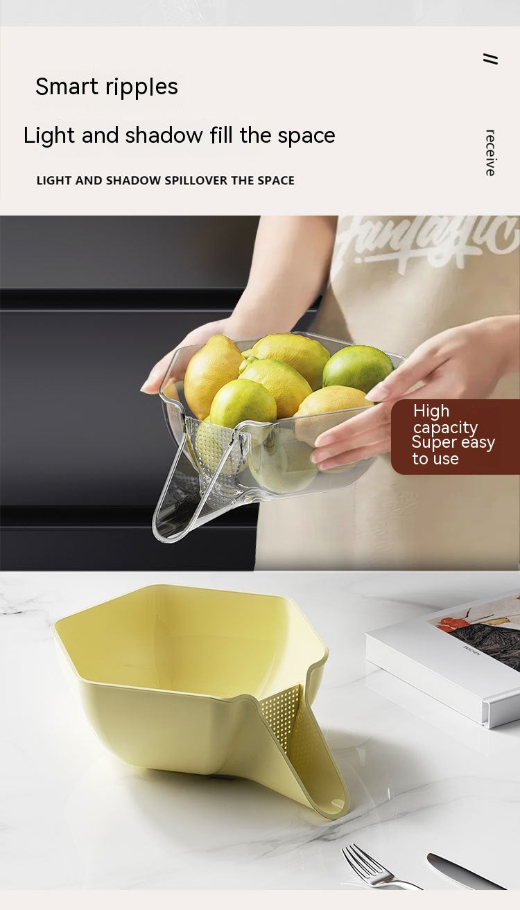Multi Functional Kitchen Sink Strainer Basket Organizer