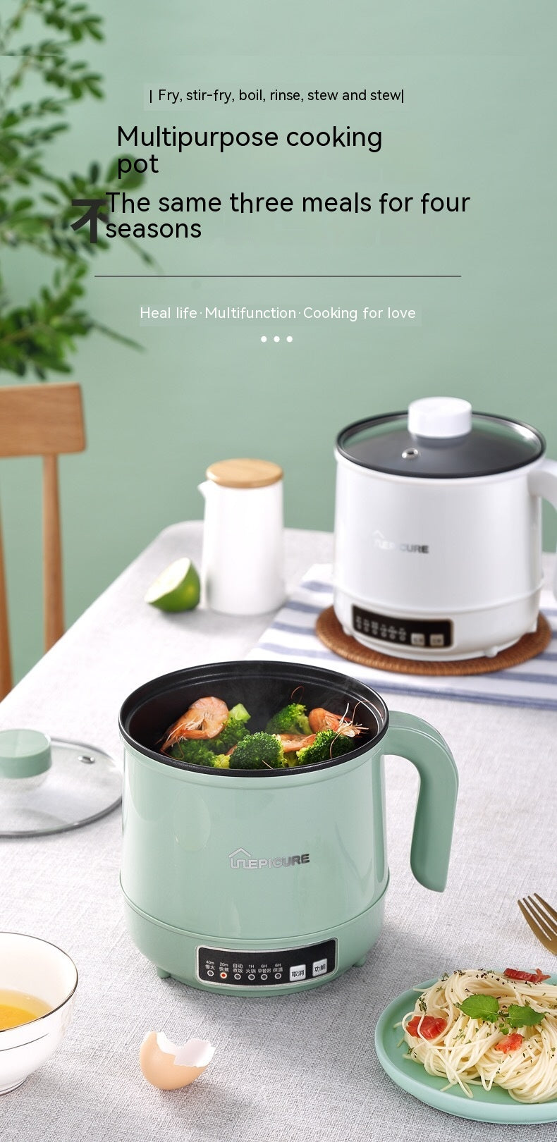 Multi-Functional Electric Cooker – 110V/220V