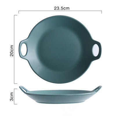 Heat Resistant Oven Baking Tray with Handles