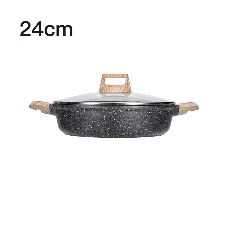 Carrot Maifan Non-Stick Flat-Bottom Steak Pan