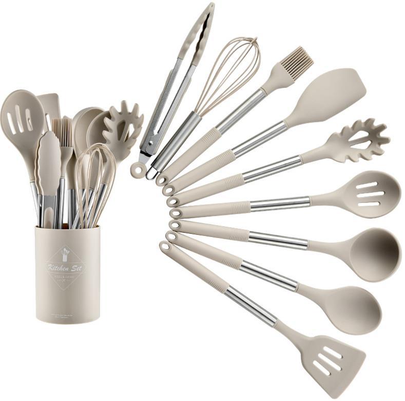 Heat-Resistant Non-Stick Pot Spoon & Spatula Set
