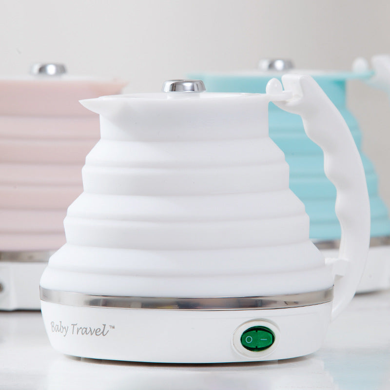 Foldable Electric Travel Kettle Portable Silicone Kettle