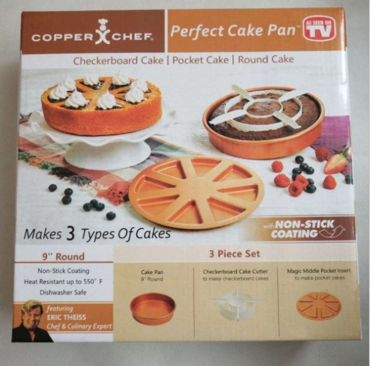 Copper Chef Nonstick Cake Baking Pan Tray